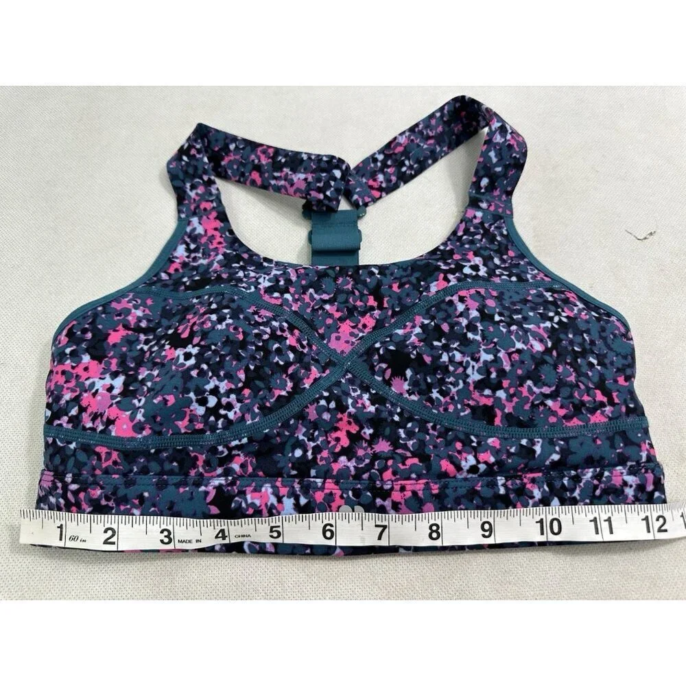 Sweaty Betty Power Medium Support Sports Bra Pink Scattered Petal XS NWOT